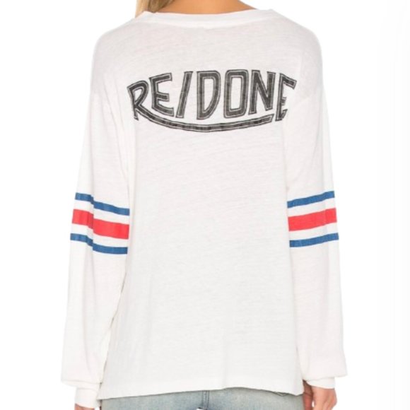 RE/DONE Graphic Long Sleeve Tee - M  NWOT - Picture 2 of 9